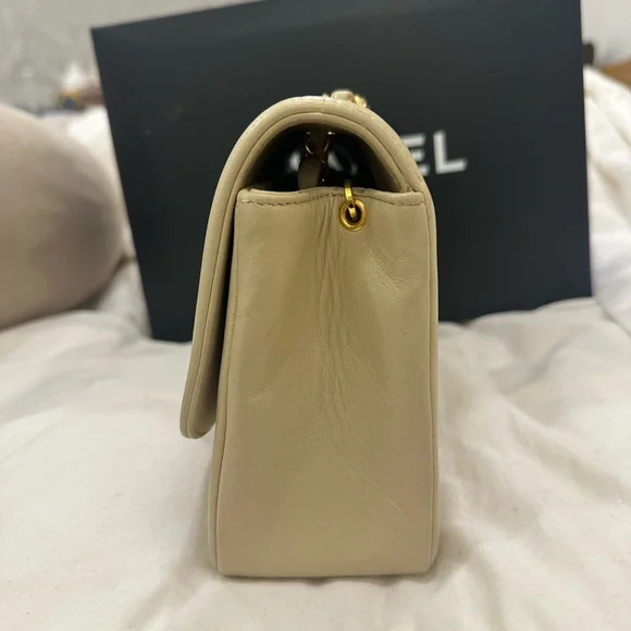 CHANEL Small Diana Beige Shoulder Bag - Picture 2 of 12